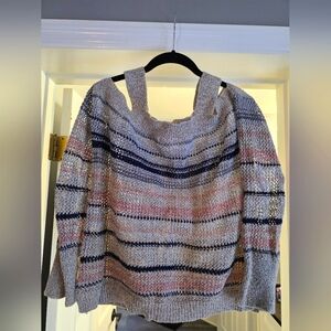 Striped Knit Sweater